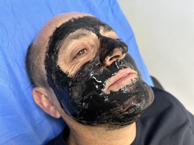 Máscara facial para puntos negros