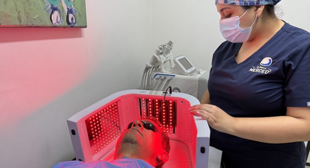 fotorepia capilar para tratar la alopecia