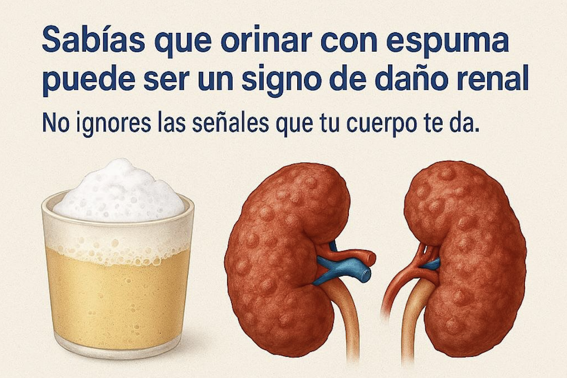 Orina espumosa atención médica de urgencia