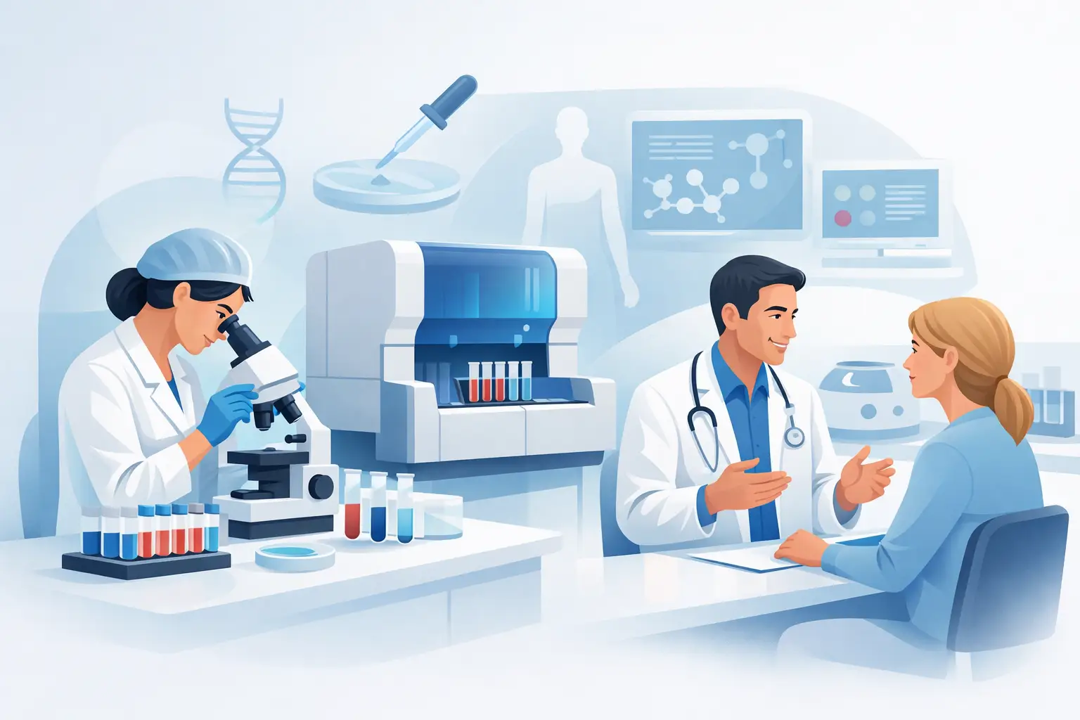 Laboratorio clínico especializado: qué aporta