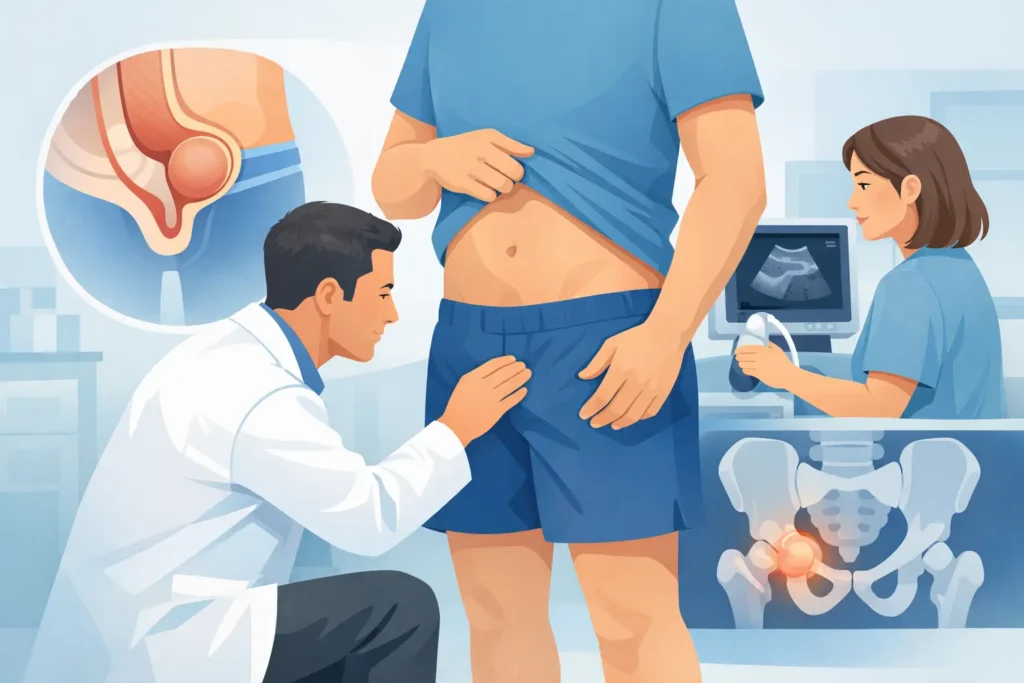 Cómo detectar una hernia inguinal temprano