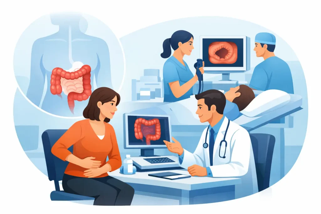 Qué especialista trata colon irritable