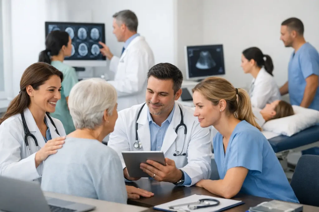 Beneficios de la atención multidisciplinaria clínica