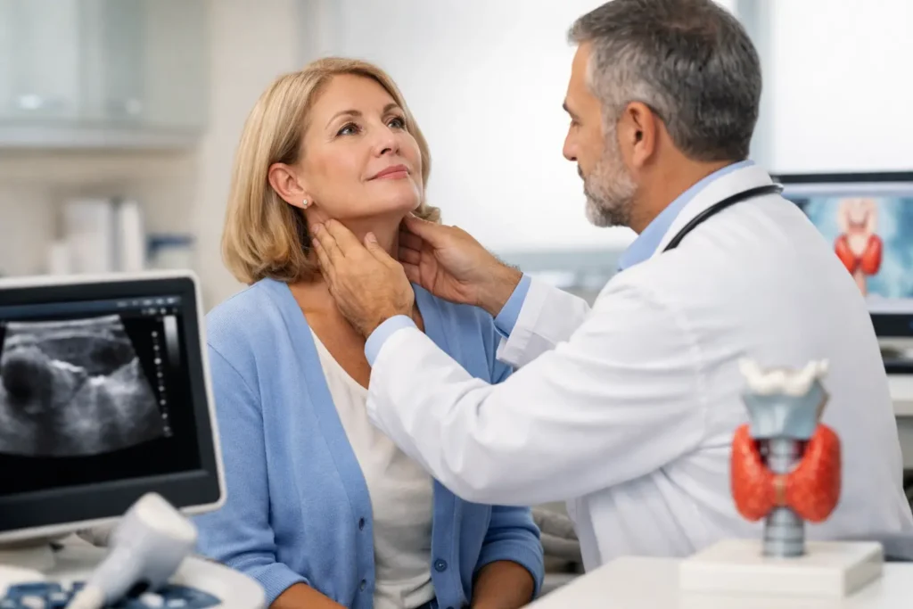 Guía de evaluación endocrinológica por tiroides