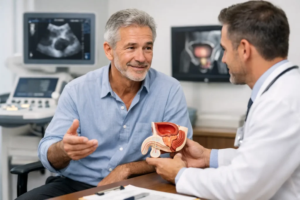 Guía de salud prostática masculina para cuidarte