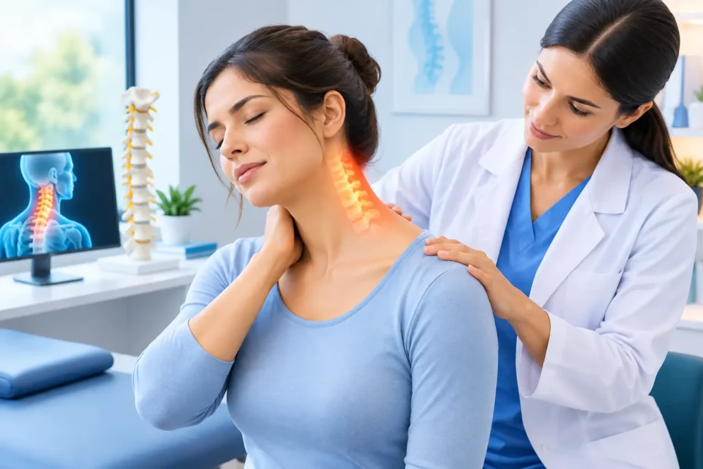 Cómo aliviar dolor cervical de forma segura