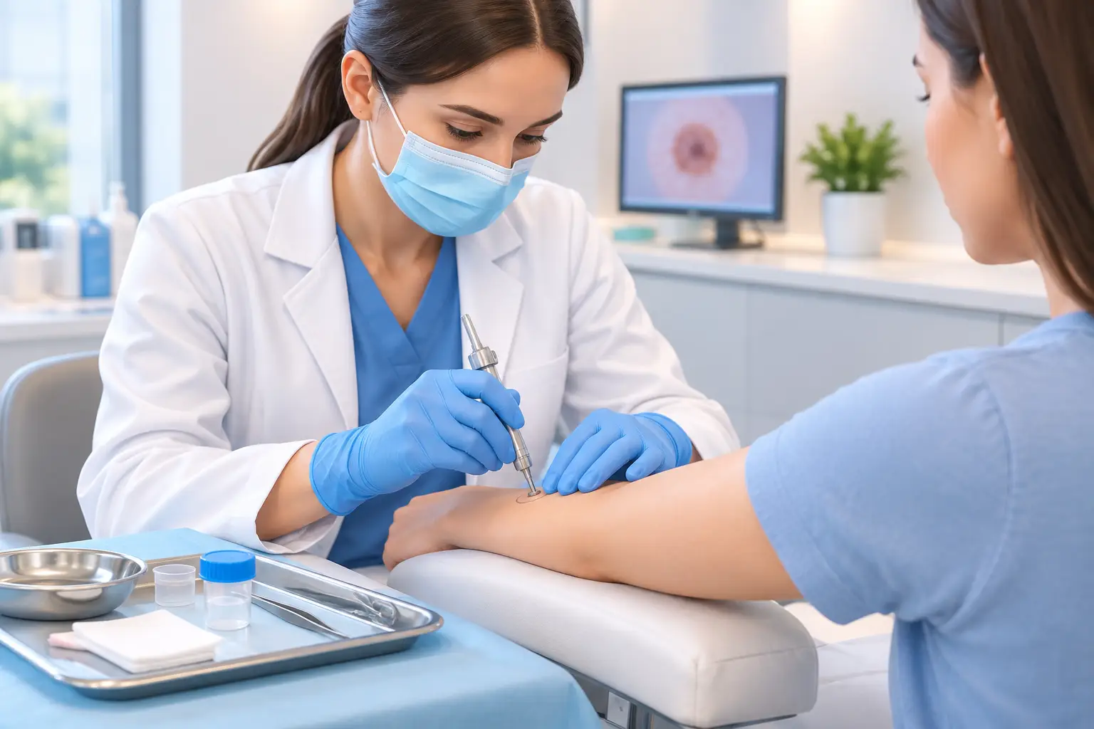 Guía para biopsia cutánea: pasos y cuidados